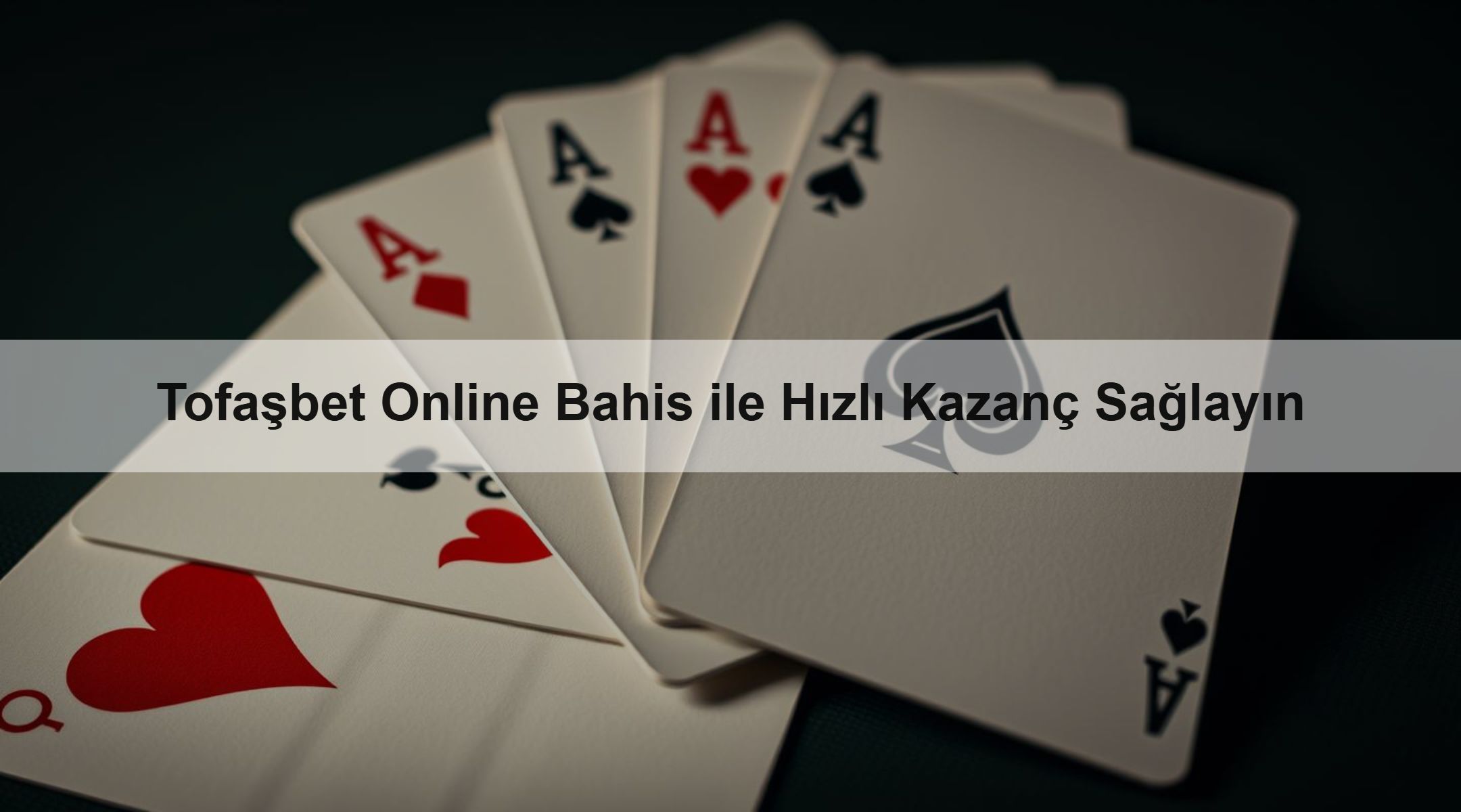 Tofaşbet Online Bahis ile Hızlı Kazanç Sağlayın